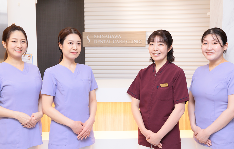 スタッフが笑顔でお迎えいたします