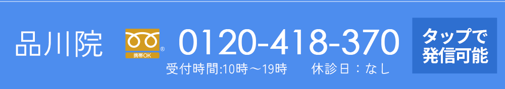 品川院に電話